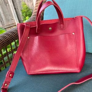 Portland Leather goods mini crossbody